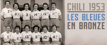 Les aigles dames à 90 min du bonheur. Chili 1953 Les Bleues En Bronze Basket Retro