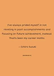 6 famous quotes about ichiro: Ichiro Suzuki Quotes Thoughts And Sayings Ichiro Suzuki Quote Pictures