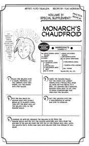 Monarch S Chaudfroid War Recipe Recipe Book Food Wars