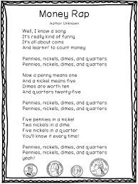 Money Rap Teaching Elementary Money Math Math Songs