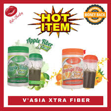 Apple fiber market is rising rapidly as increasing demand for healthier food products and beverages is becoming universal. V Asia Apple Fiber Xtra Orange Fiber Xtra 400 Gm 100 Original Free Shaker Shopee Singapore