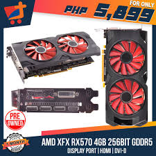 Maybe you would like to learn more about one of these? Xfx Radeon Rx570 4gb 256bit Gddr5 Desktop Gaming Graphics Video Card Dx12 Freesync Ttrend Shopee Philippines