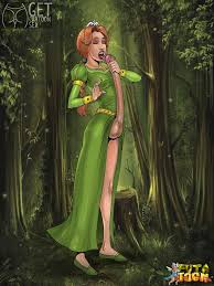 Futanari Princess Fiona Blows Herself - Get Cartoon Sex