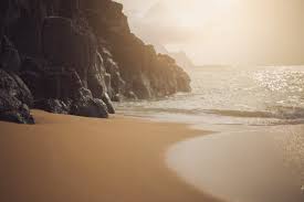 Beach Digital Backdrop Hawaii Digital Background Rocks And Etsy