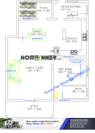 Build your house plan and view it in 3d. Free 1200 Sq Ft Single Bedroom House Plan Penting Ayo Di Share