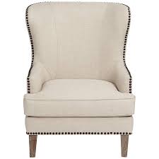 Julie Colony Linen Upholstered Accent Chair 14k31 Lamps Plus Accent Chairs Upholstered Accent Chairs High Back Accent Chairs