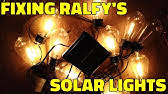 The solarstring100 solar string by touch of eco. Liteup 110 Outdoor Solar Led String Lights Youtube