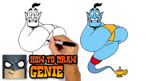 How To Draw Genie Aladdin Youtube Every day new 3d models from all over the world. how to draw genie aladdin