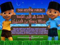 Bacaan doa selepas solat beserta maksud. Doa Sebelum Dan Selepas Makan Mrs Hayyaku