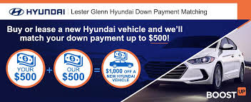 Our online network can take a small down payment and one of them is, can i get a car for 500 down? now, you can finally learn the answer to this inquiry. Down Payment Matching Toms River New Jersey Lester Glenn Hyundai
