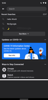 Modo escuro para facebook versão de celular. Facebook Para Android Ganhara Modo Escuro E Rastreador De Coronavirus Olhar Digital