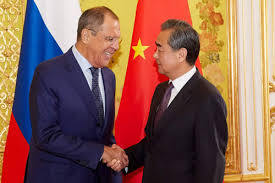 Интервью с.лаврова «радио россии» | sergey lavrov's interview for radio rossii. Wang Yi Meets With Foreign Minister Sergey Lavrov Of Russia