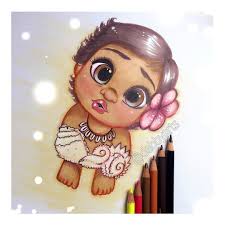 I'm using black paper with white.05 #gelpen. Mulpix Online Now On My Yt Channel Baby Moana From New Disney Movie Cant Wait To See It Disney Drawings Moana Drawing Disney Art Drawings