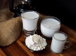 Coconut milk is an opaque, white liquid extracted from the meat of a mature coconut. Homemade Coconut Milk Thengai Paal Thenga Paalu Mozis Menu