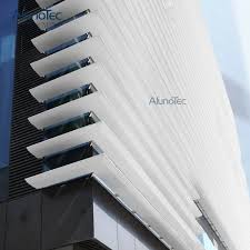Adopt aluminum alloy track, strong plasticity and easy to fit. Decorative Sunshade Vertical Aluminium Sun Louver For Building Facade Buy Sun Louver Sun Louvre Sun Shutter Product On Aluminum Pergola Alunotec