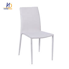 Our collection of contemporary leather chairs blend in with the modern design of a home or restaurant. Genuine Italian Dining Room Modern Stacking White Pu Leather Chairs C 110 Tianjin Kingnod Furniture Co Ltd