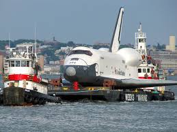 Shuttle Enterprise Sailing By Bayonne Nj Bayonne Sailing Intrepid Museum