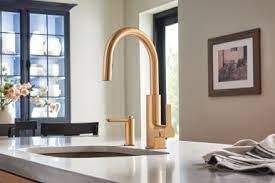 I've purchased moen brushed gold. Moen Brushed Gold