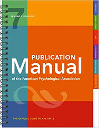Publication Manual Of The American Psychological Association 2020 Copyright American Psychologic 9781433832178 Books Amazon Ca