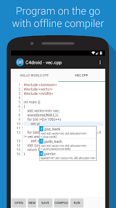 C++ compiler ide is simple c++ ide focused on learning programming languages. Get C4droid C C Compiler Ide 8 00 Apk Get Apk App