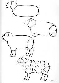 Free Clip Arts How To Draw Animals Clipart Schaf Zeichnen Tiere Malen Kinder Zeichnen
