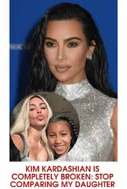 Kim Kardashian Defends Daughter Against Comparisons