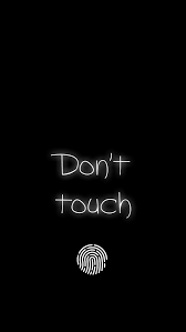 Wallpaper Iphone Cute Funny Phone Wallpaper Dont Touch My Phone Wallpapers Black Phone Wallpaper