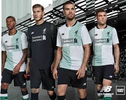 Engineered using innovative nb dry technology, the men's liverpool away jersey wicks moisture away from the skin Liverpool Fc 2017 18 New Balance Away Kit Football Fashion