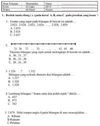 16 Ide Soal Kelas 3 Matematika Matematika Kelas Satu Tema Kelas