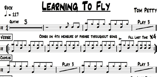 learning to fly tom petty drum chart quickgigcharts