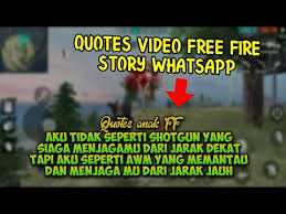 Kata Kata Free Fire Bikin Baper