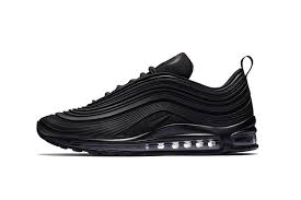 Nike Air Max 97 All Black Mens Nike Air Max 97 Ultra Arrives In Sleek All Black Design Black Sneakers Women Nike Air Max 97 Sneakers Fashion