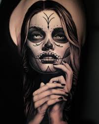 If you are thinking of getting yourself a gorgeous day of the dead woman tattoo then you best check out these amazing tattoos! Tattoo Ideas On Twitter Day Of The Dead Tattoo Https T Co Psuf4tjprd