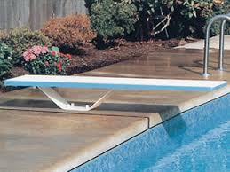 Plongeoir Droit Piscine Enterree Complet 183cm Avec Socle Et Kit Fixation Sur Marchedelapiscine Com
