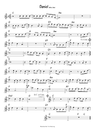 Daniel Elton John Sheet Music For Piano Solo Download And Print In Pdf Or Midi Free Sheet Music Musescore Com