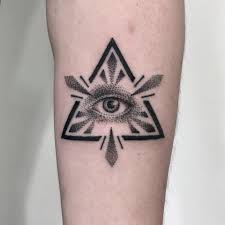 All Seeing Eye Dot Work Tattoo Eye Tattoo Dot Work Tattoo All Seeing Eye Tattoo