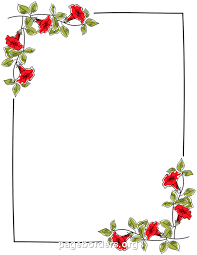 They aren't intended for use with other paper sizes. Floral Borders Invitations Free Printable Invitation Templates Paper Trail Design