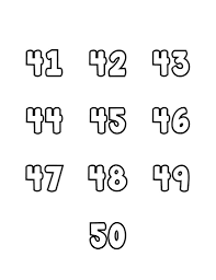 Numbers in black color are available for printable number flash cards 0 to 20. Free Printable Numbers Templates Laptrinhx News