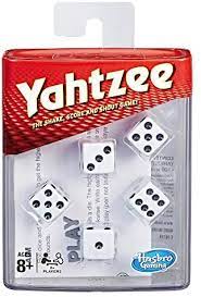 The goal of yahtzee gets the highest possible score by rolling five dice and getting certain combinations of dice. Hasbro Yahtzee Dice Game Amazon De Spielzeug