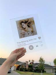 Plaque Acrylique Spotify Personnalisee 8x10in Etsy Spotify Glass Spotify Plaque Spotify Picture Frame