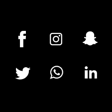 Social Media Icons Set Social Icons Media Icons Social Png And Vector With Transparent Background For Free Download Social Media Icons Social Icons Ios Icon
