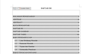 Maybe you would like to learn more about one of these? Membuat Daftar Isi Daftar Gambar Dan Daftar Tabel Laporan Wahyudieko S Blog