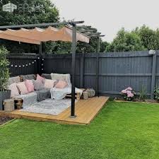 Easy Pallet Corner Sofa 1001 Pallets Garden Sitting Areas Cheap Patio Furniture Backyard Patio