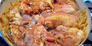 Refrigerate for 1 hour to allow the flavors to meld and the dried onion to soften. Creamy French Onion Chicken Thighs Skillet Beyer Beware
