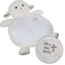 New Bless This Baby Lamb Baby Mat 31x23 Baby Mat Baby Lamb Play Pad