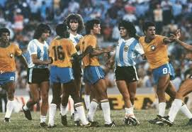 Bélgica (66) por detrás de españa en esta lista pero por poco con 66 tantos. Argentina Vs Brasil Mundial De Espana 1982 Todos Contra Diego Seleccion Argentina De Futbol Argentina Mundial De