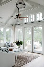 White Living Room With Indigo Blue Accents Coastal Cottage Interior Design Inspiration Part 1 G Coastal Living Rooms Cottage Interiors Home Interior Design