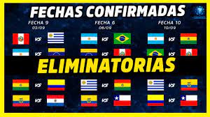 Quedarse en el sitio actual o ir a edición preferida. Nuevo Fixture Para Las Eliminatorias Sudamericanas Confirmadas Fecha 7 Y 8 Youtube