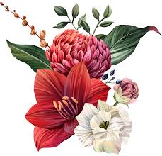 Flower Flower Art Images Beautiful Flower Drawings Digital Flowers