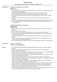 Aircraft maintenance engineer cv sample myperfectcv. Senior Engineering Technician Resume Samples Velvet Jobs